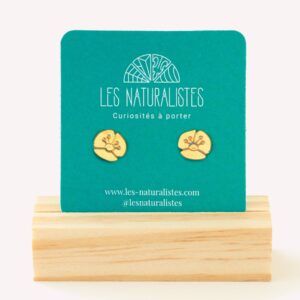 Puces d'oreilles Coquelicot