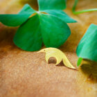 Pins tamanoir en laiton doré — collection Jungles et forêts — fond blanc 01, Les Naturalistes