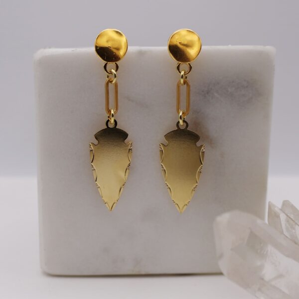 Boucles d'oreilles Flèche