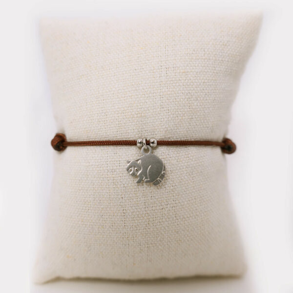 Bracelet Freddy le raton-laveur - Acier inoxydable