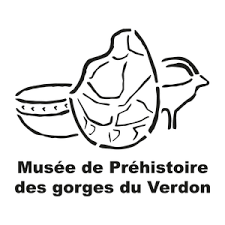 Logo du musée de Préhistoire des gorges du Verdon vertical